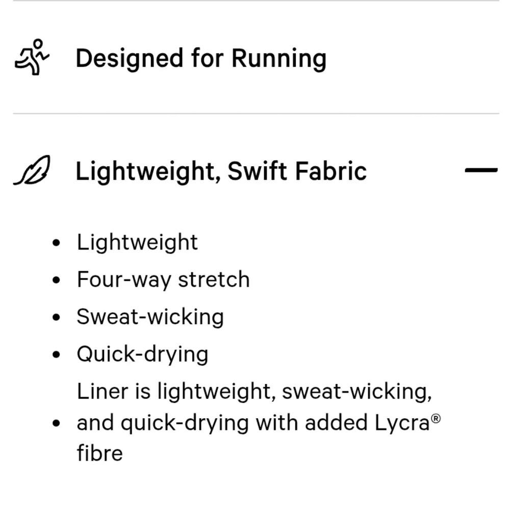 Lululemon Speed Up Low-rise 2.5